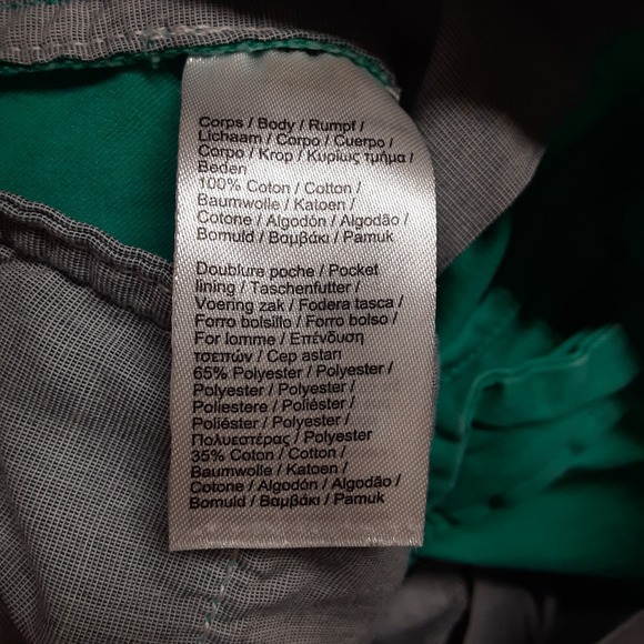 Lacoste Mens Chino Shorts Sz.30"x8" Inseam/Auqua Blue/Slim Fit/Flat Front - Picture 5 of 9